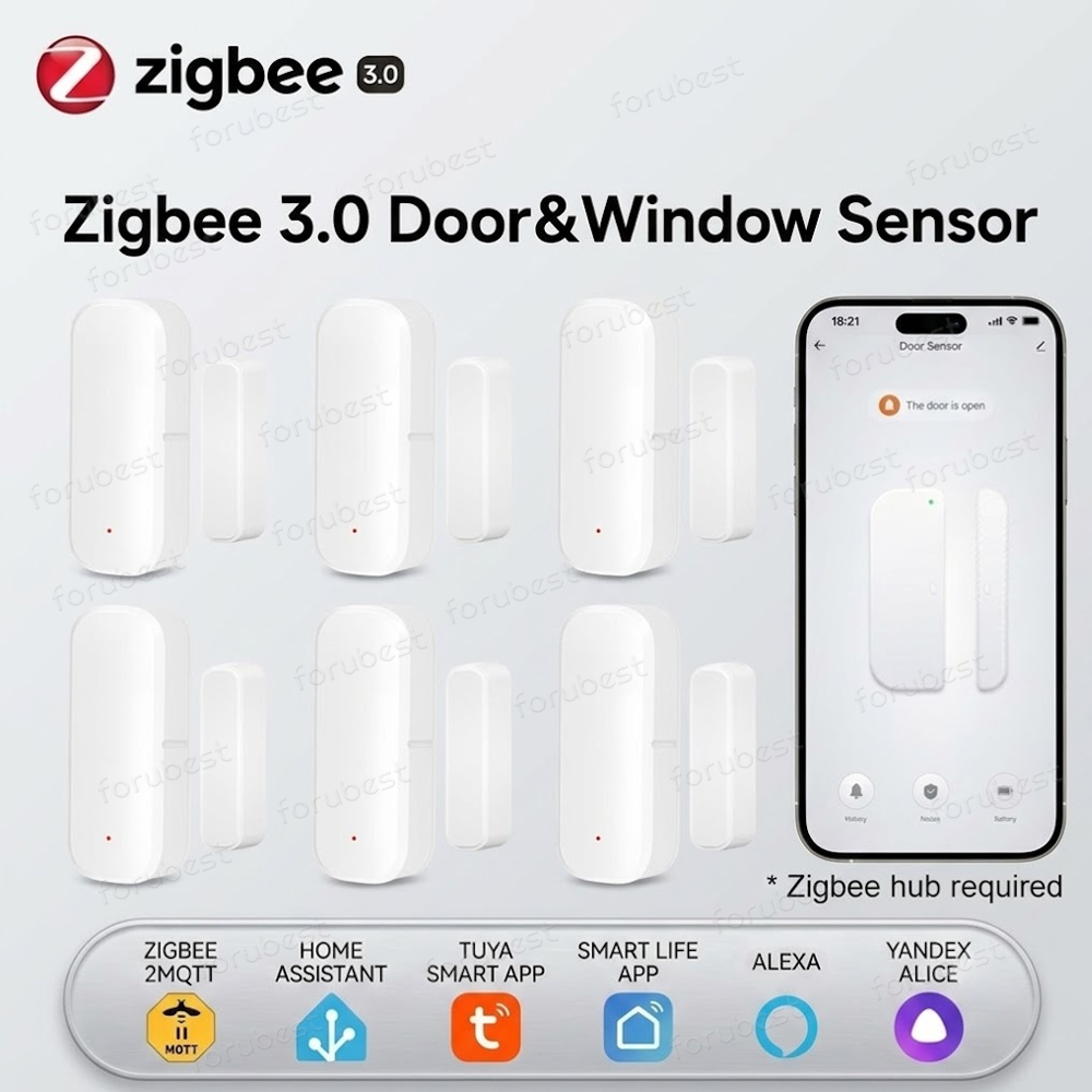Door Window Sensor - Zigbee 3.0 Door Window Sensor Burglar
