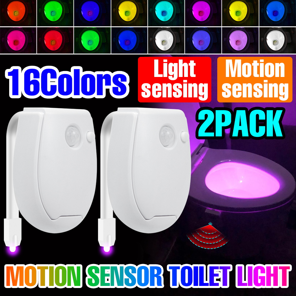 Voice Control Light Bulb - 2-Packs LED Toilet Lamp Smart Toilet