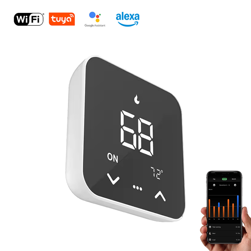 Smart Home Google - 2026new Tuya WiFi Smart Thermostat 24V