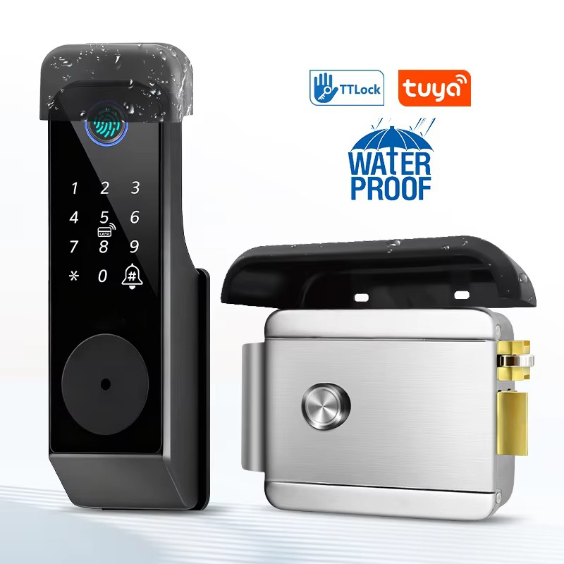 Smart Home Technology - Waterproof Fingerprint Lock Tuya Wifi Remote