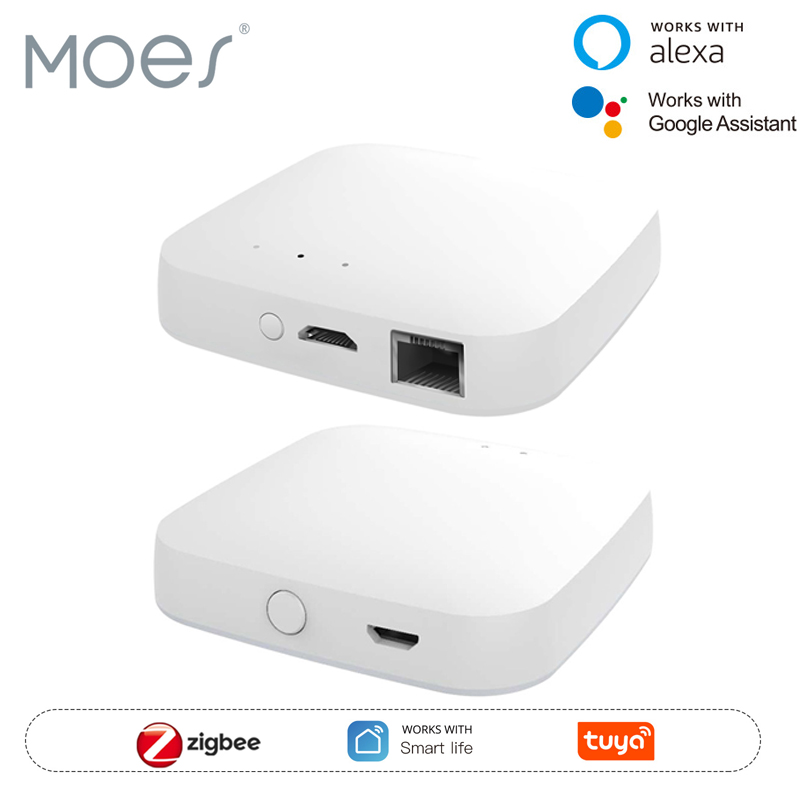 Smart Home Technology - MOES Tuya ZigBee3.0 Smart Hub, Wireless/Wired