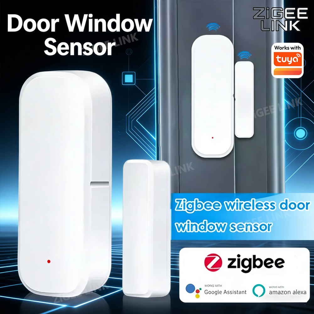 Door Window Sensor - ZigBee Wireless Door Window Sensor Smart