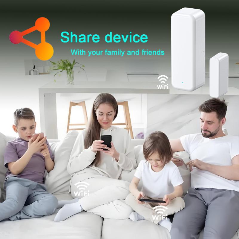 Door Window Sensor - Smart Mini Door Window Sensor Open/Closed