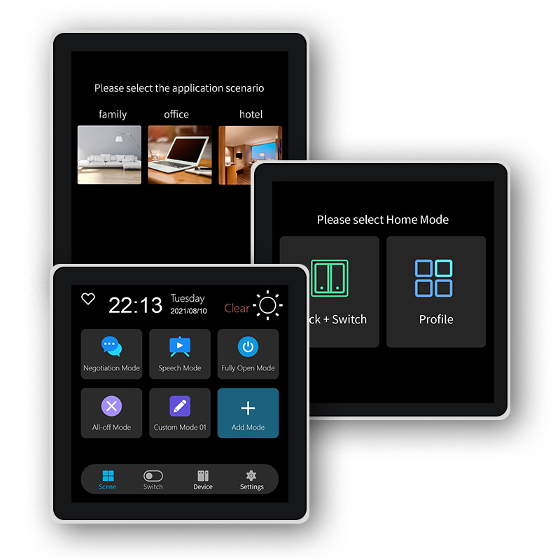 Smart Home Design - FUERS 4 Inch Touch Screen Multi-functional
