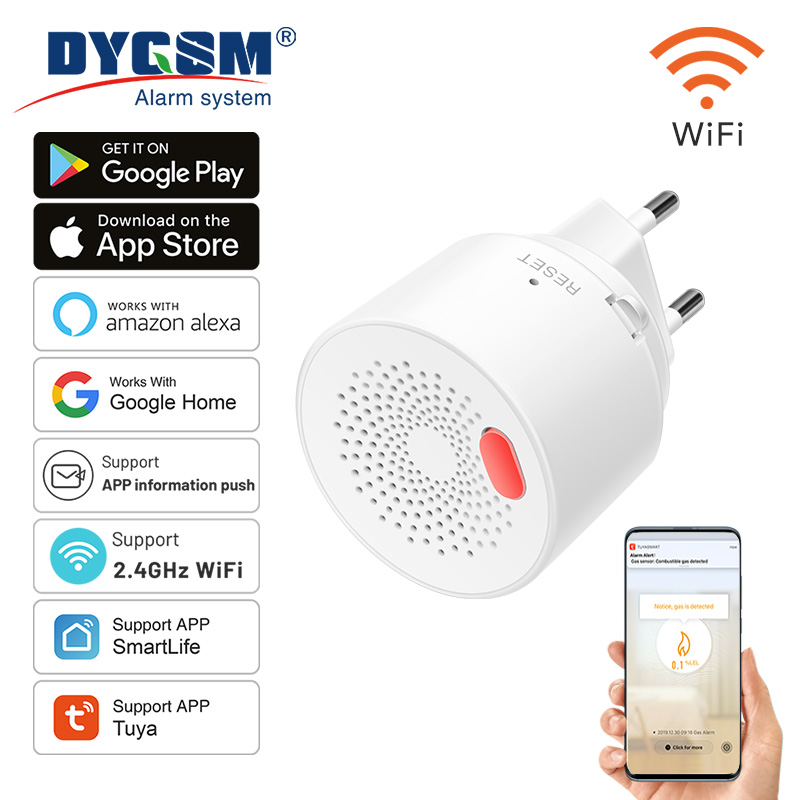 Smart Home Outdoor - Tuya Smart Home Wifi Natural Gas
