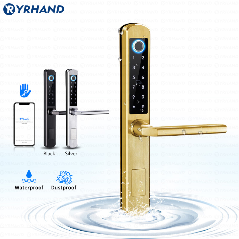 IP66 Gold Stainless steel Slid - Smart Home Technology 评论和价格