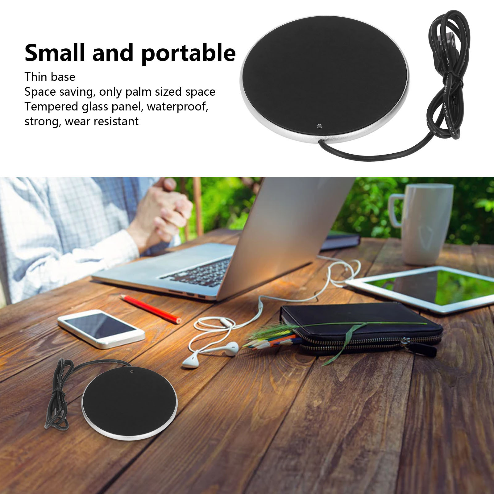Zk20 Coffee Mug Warmer 55°C Co - Smart Home Office 评论和价格
