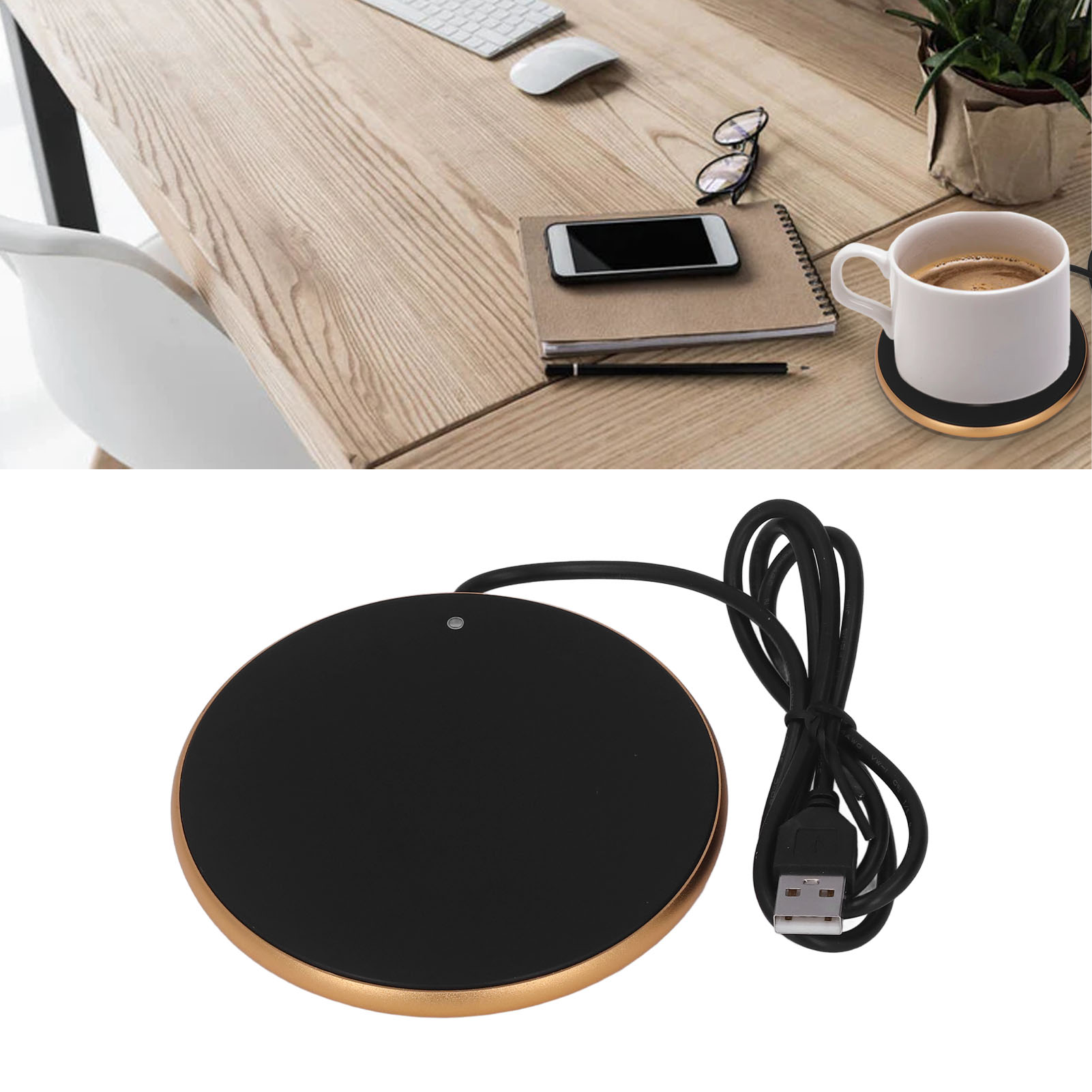Zk20 Coffee Mug Warmer 55°C Co - Smart Home Office 评论和价格