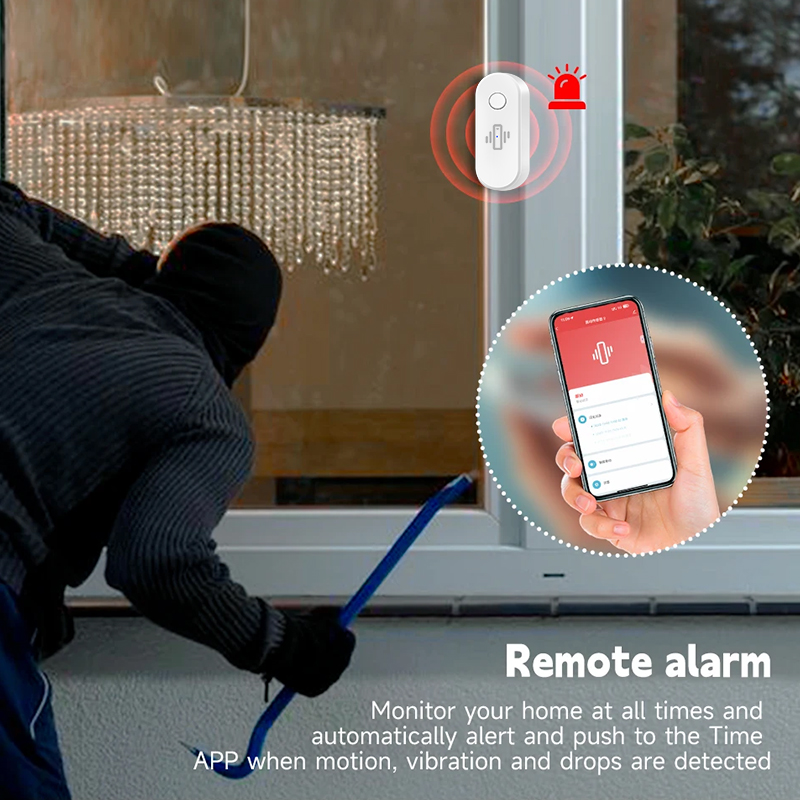 Tuya WiFi Vibration Detector G - Door Window Sensor 评论和价格