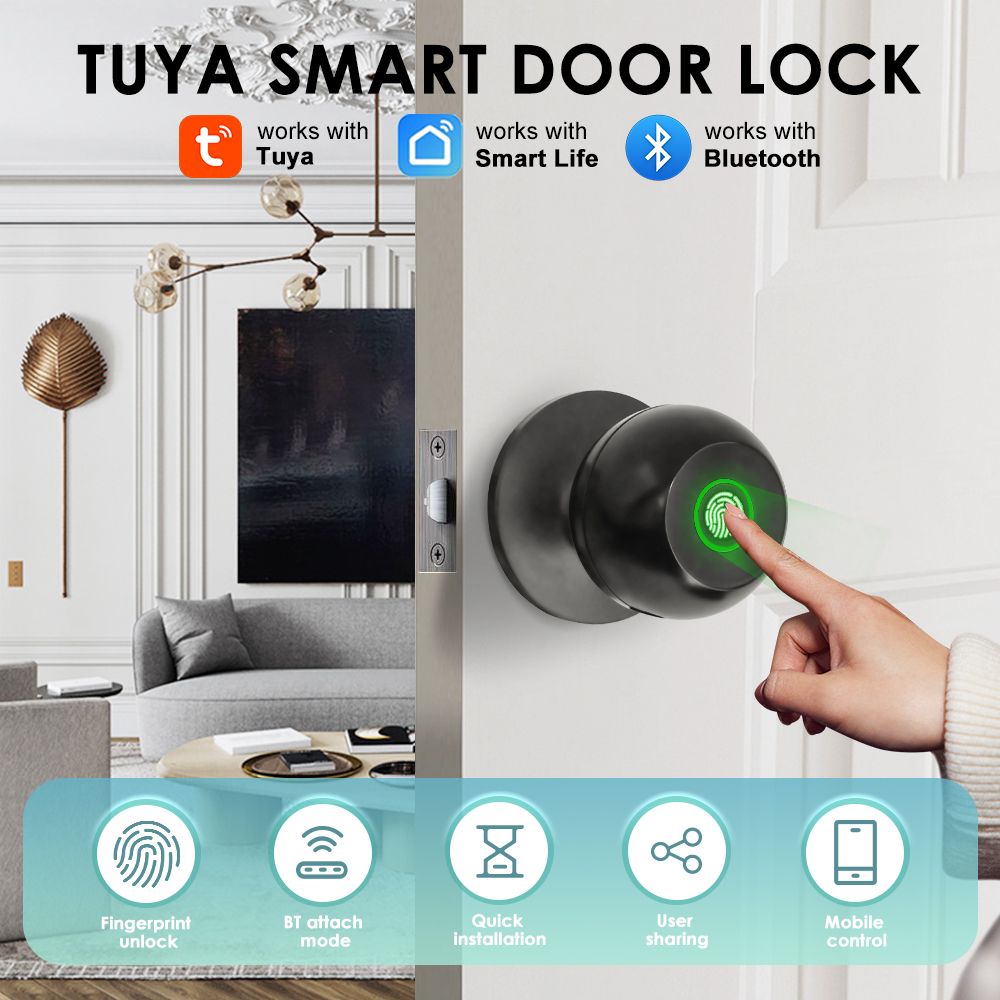 Tuya Electronic Door Lock Smar - Smart Home Technology 评论和价格