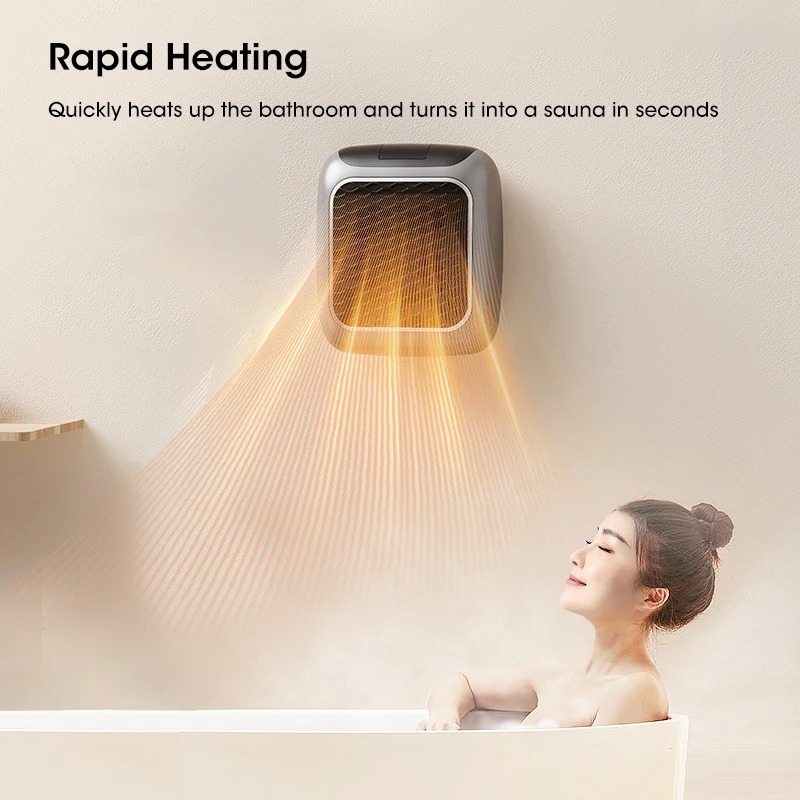 PTC Ceramic Heater Wall Mount  - Smart Bathroom Fan 评论和价格