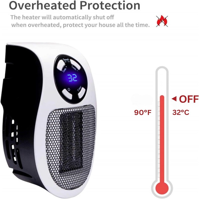 Eco Plug in Electric Heater Wa - Smart Bathroom Fan 评论和价格