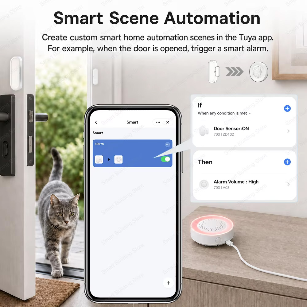 Zigbee 3.0 Door Window Sensor  - Smart Home For Windows 评论和价格