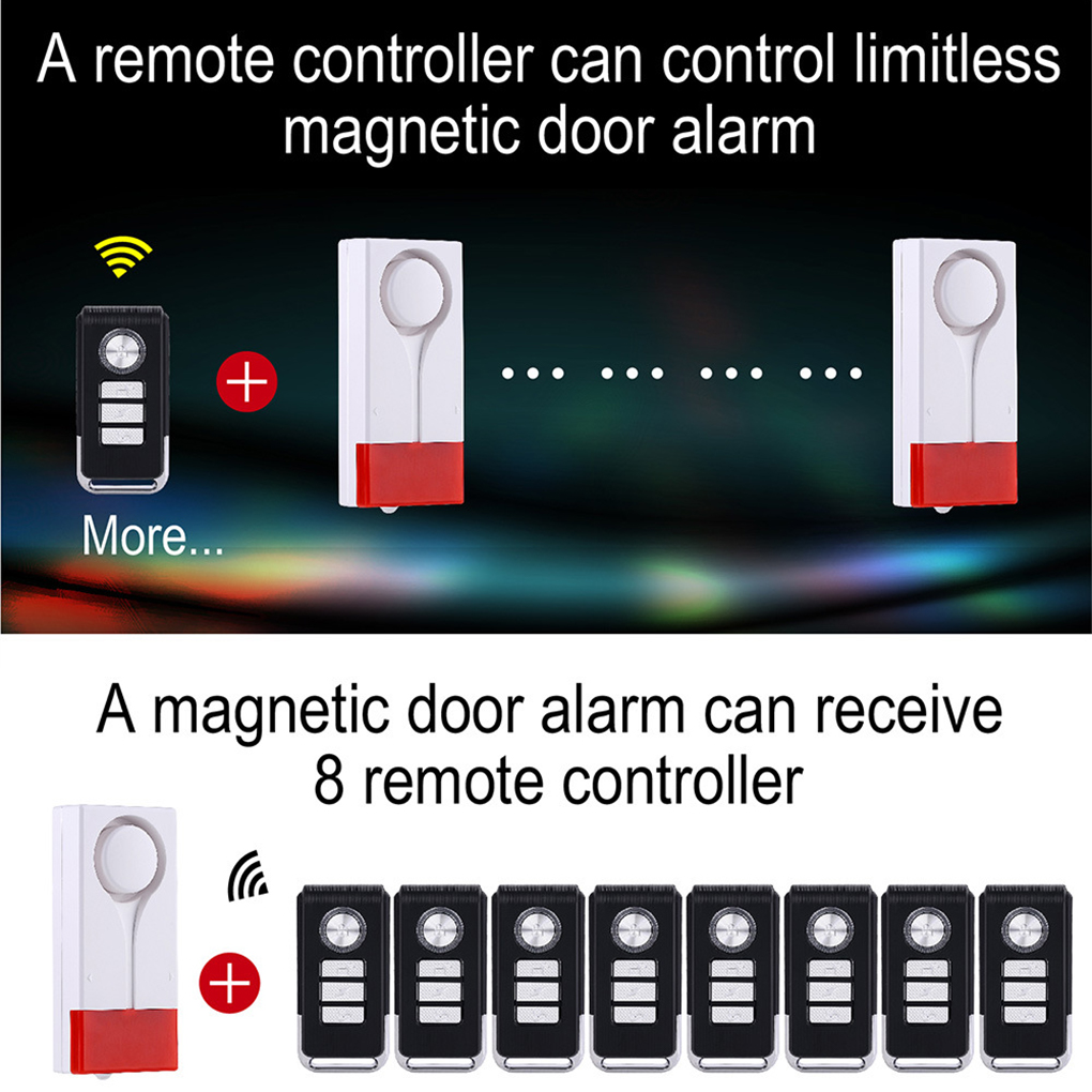 Anti-Theft Alarm 110db Loud Do - Door Window Sensor 评论和价格