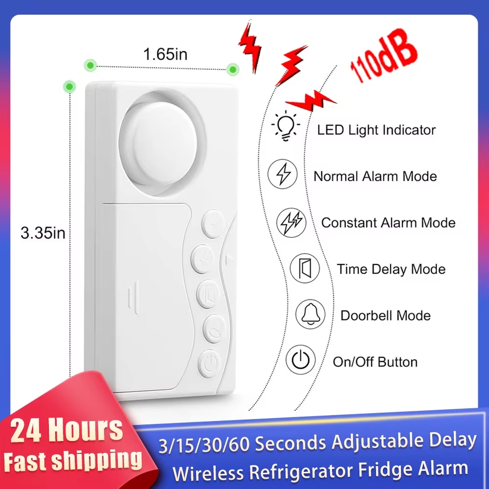 New Freezer Door Alarm with De - Door Window Sensor 评论和价格