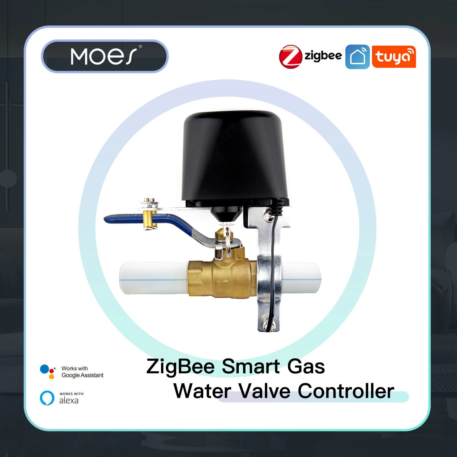 MOES ZigBee 3.0 Smart Gas Wate - Smart Home Plus 评论和价格
