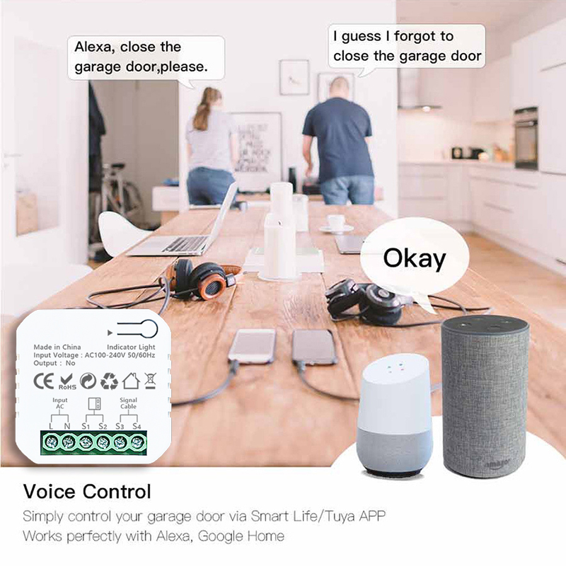 Smart Life ZigBee Garage Door  - Smart Home Plus 评论和价格