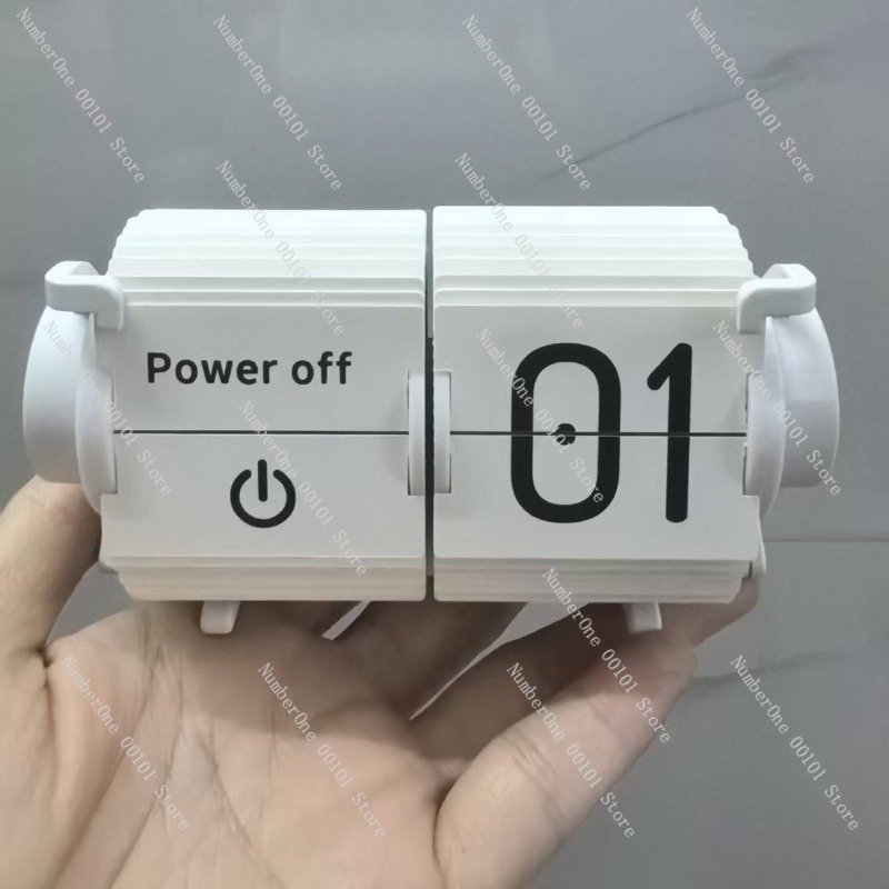 Automatic Page-Turning Clock,  - Smart Home Office 评论和价格