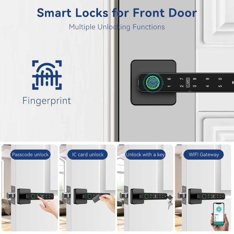 XSDTS Tuya Handle Fingerprint  - Smart Home Technology 评论和价格