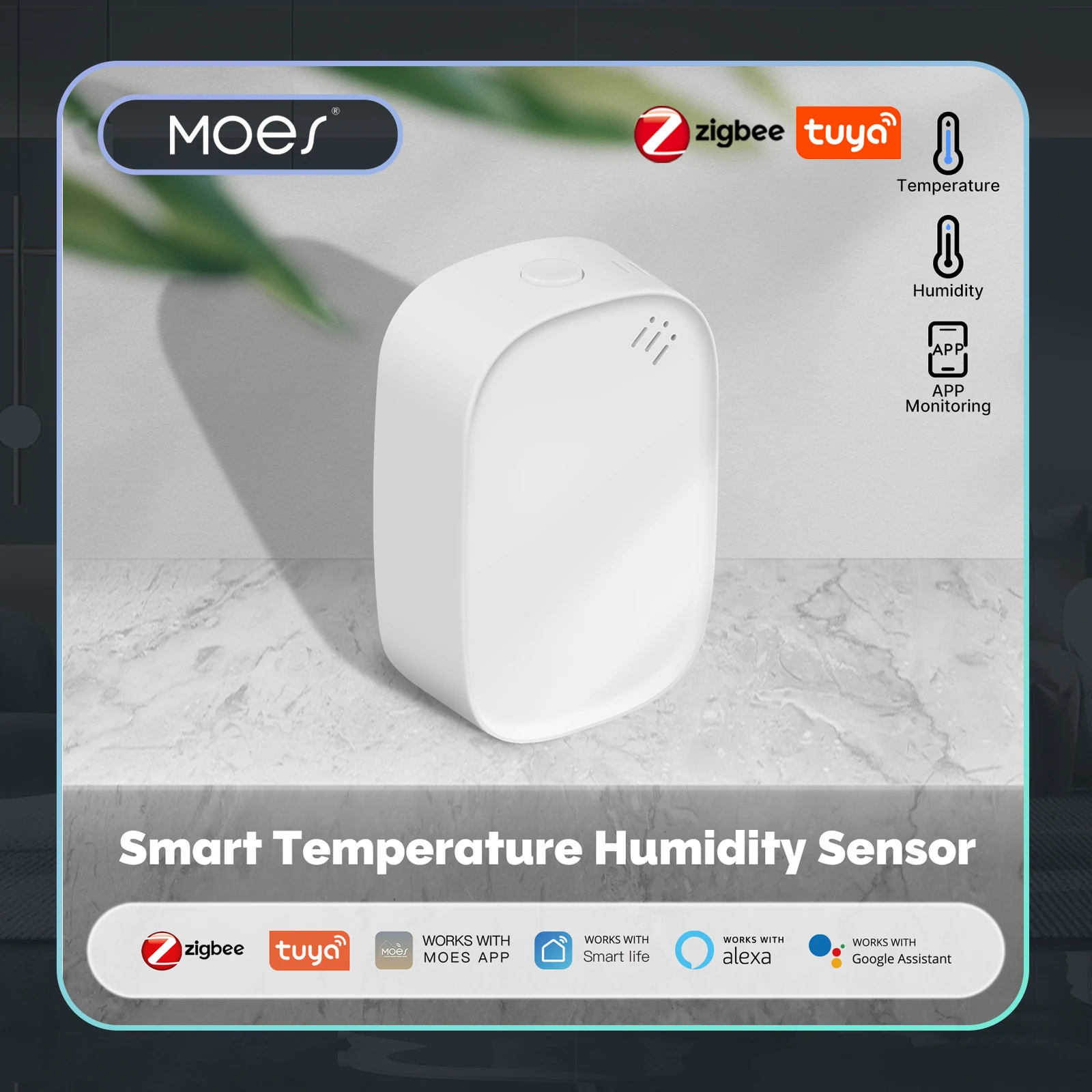 MOES Tuya Zigbee Smart Tempera - Smart Home Furniture 评论和价格