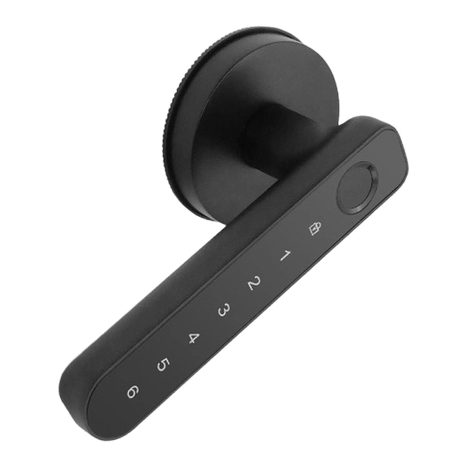 Smart Handle Lock with Fingerp - Smart Home Design 评论和价格