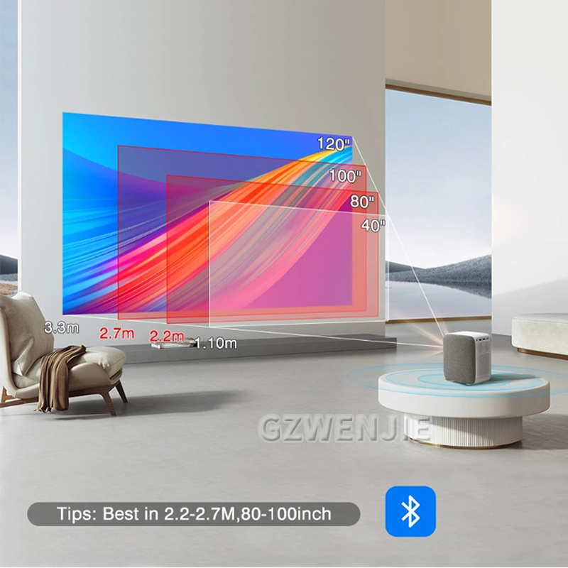 H6 Mini Projector LED 1080P Fu - Smart Home Tv 评论和价格