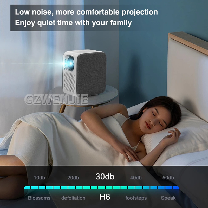 H6 Mini Projector LED 1080P Fu - Smart Home Tv 评论和价格