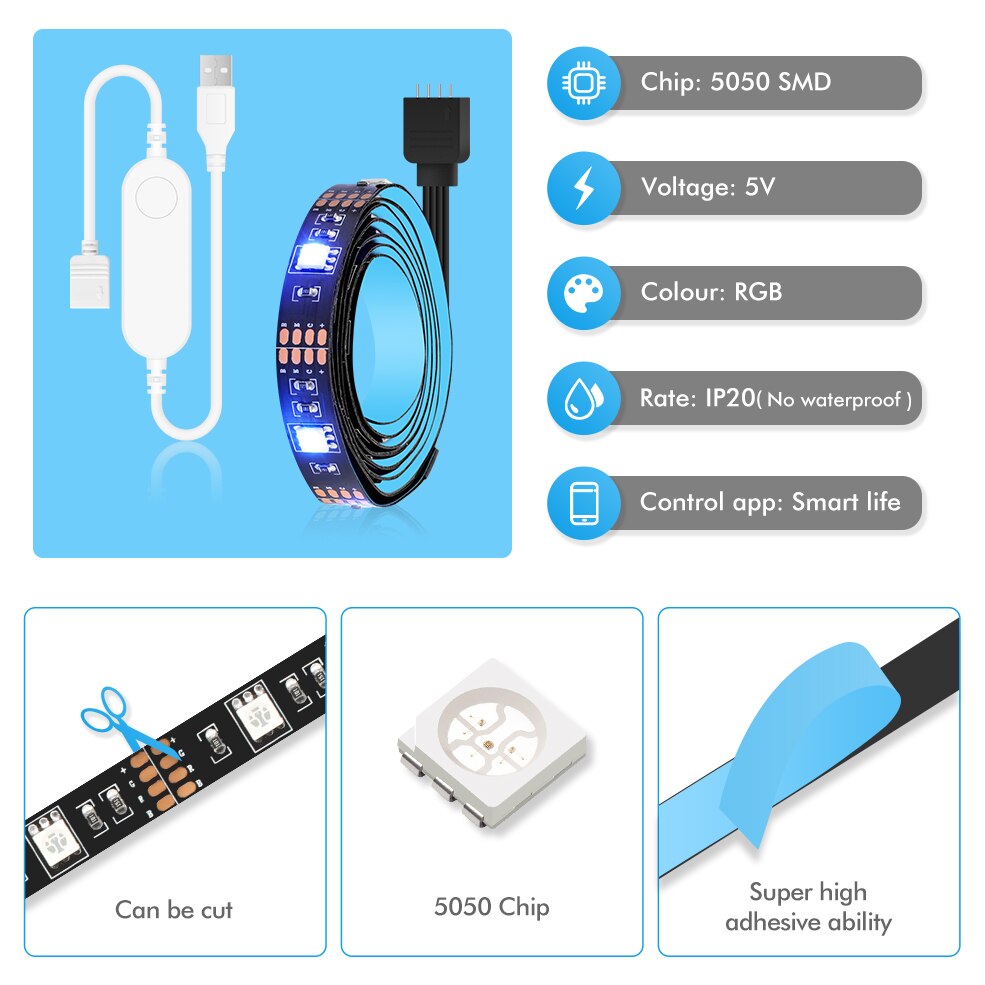 Tuya Zigbee Smart Led Lights F - Smart Home Gira 评论和价格