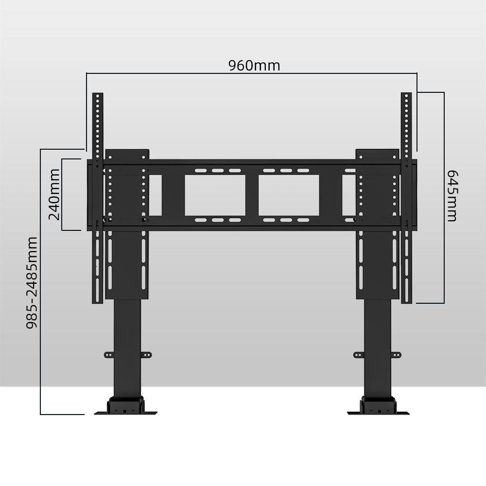 Electric Height Adjustable 65- - Smart Home Tv 评论和价格
