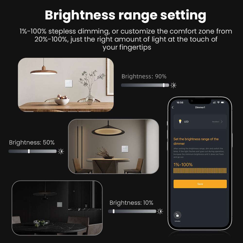AVATTO WiFi 1/2 Gang Smart Dim - Smart Home Design 评论和价格