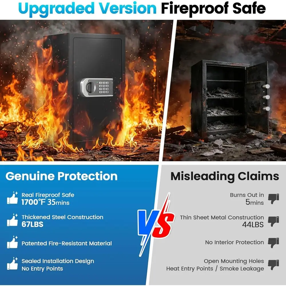 Enhanced 35-Minute Fire-Resist - Smart Home Box 评论和价格