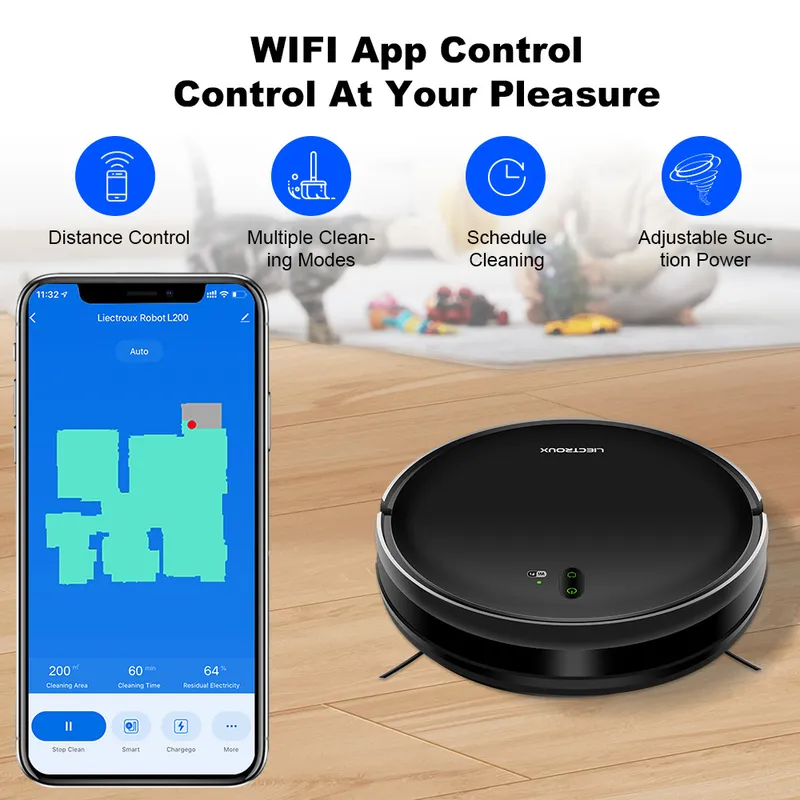 for LIECTROUX L200 Robot Vacuu - Smart Home Robot 评论和价格