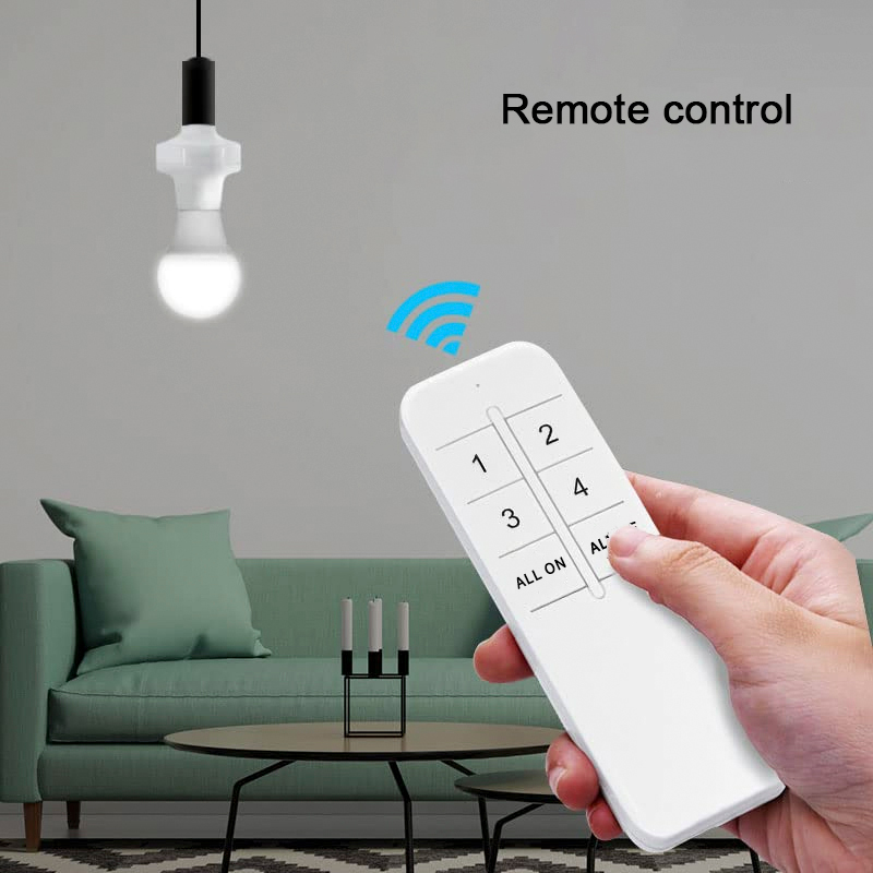 EWelink E27 Lamp Holder Remote - Voice Control Light Bulb 评论和价格