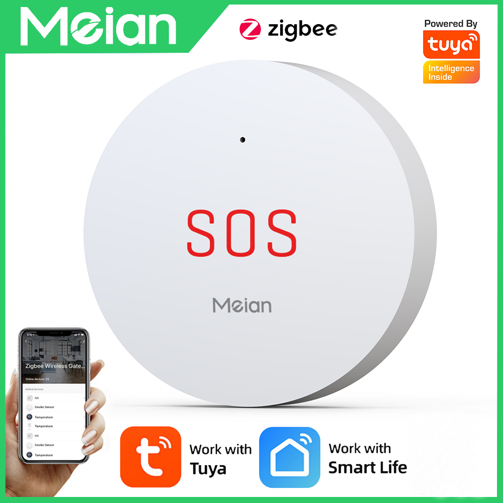 Meian Zigbee Tuya SOS Emergenc - Smart Home Gira 评论和价格