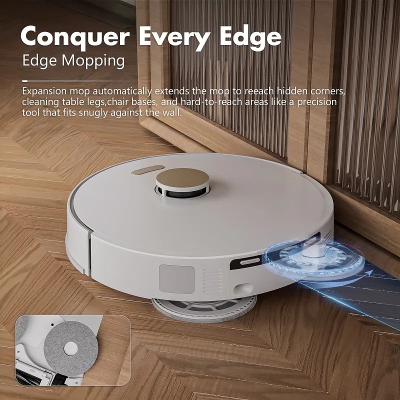 Robotic Vacuum Cleaner, Wet Dr - Smart Home Robot 评论和价格
