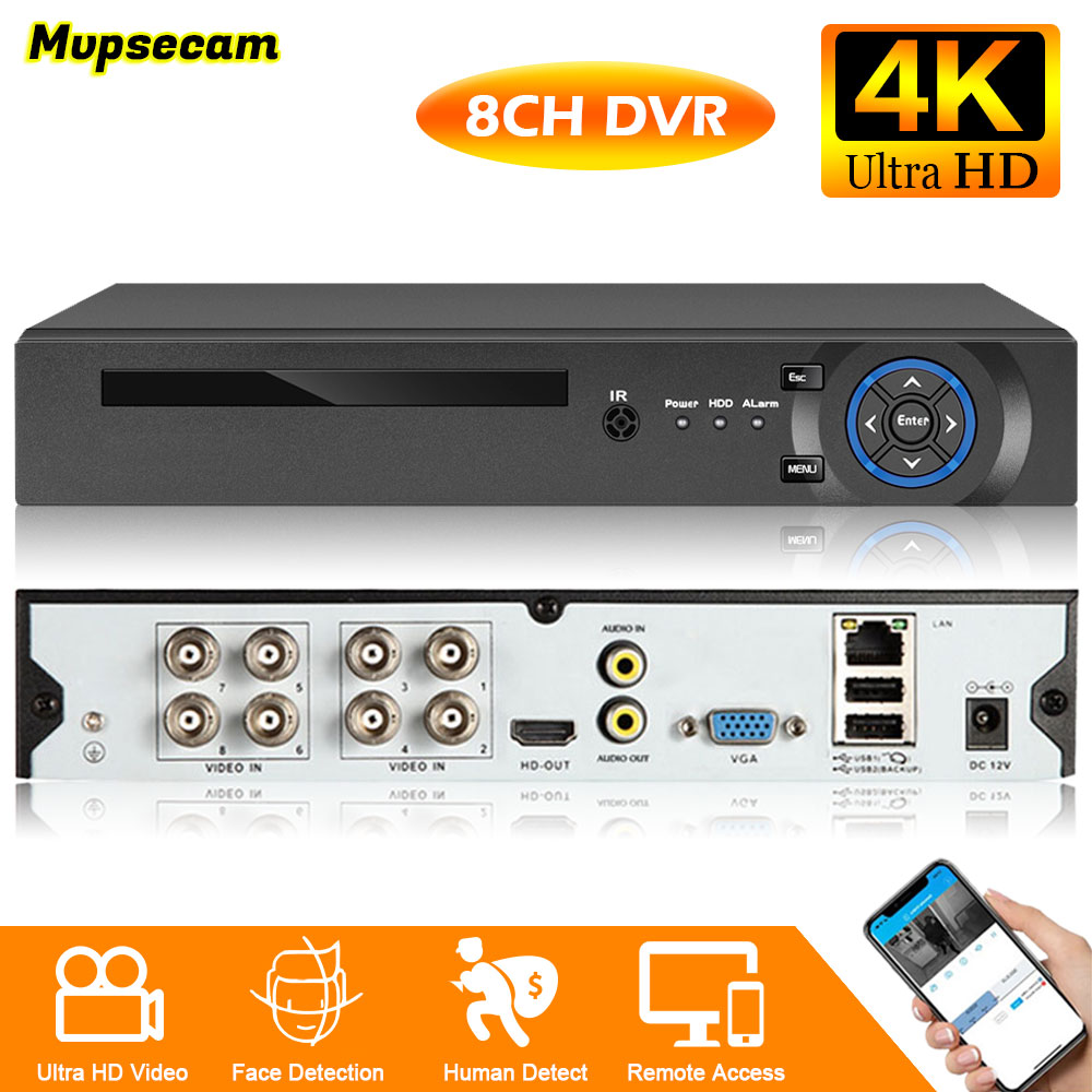 4K 8MP Security CCTV DVR Smart - Smart Home Microsoft 评论和价格