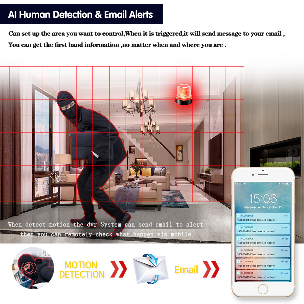 4K 8MP Security CCTV DVR Smart - Smart Home Microsoft 评论和价格