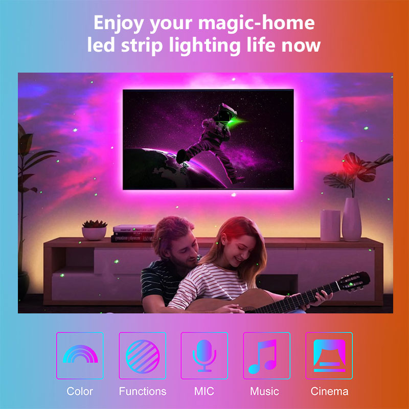 STTL Smart RGB LED TV Strip 2. - Smart Home Tv 评论和价格