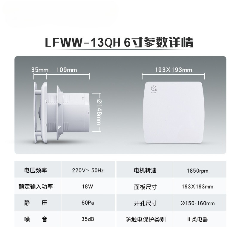 FOR Lao Fang Smart Window Vent - Smart Bathroom Fan 评论和价格