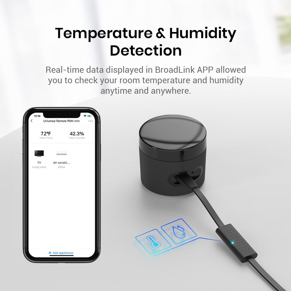 Broadlink RM4 mini  Temperatur - Smart Home Box 评论和价格