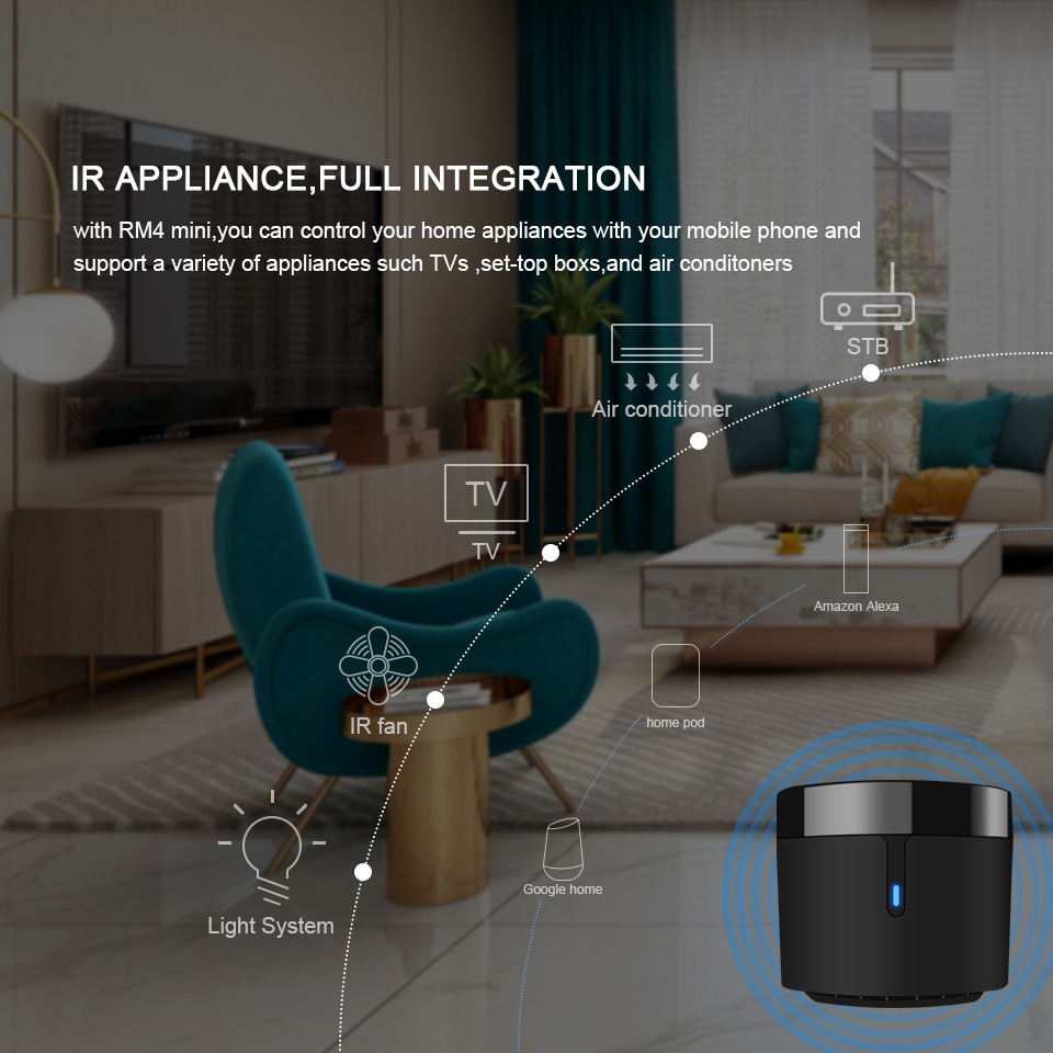 Broadlink RM4 mini  Temperatur - Smart Home Box 评论和价格