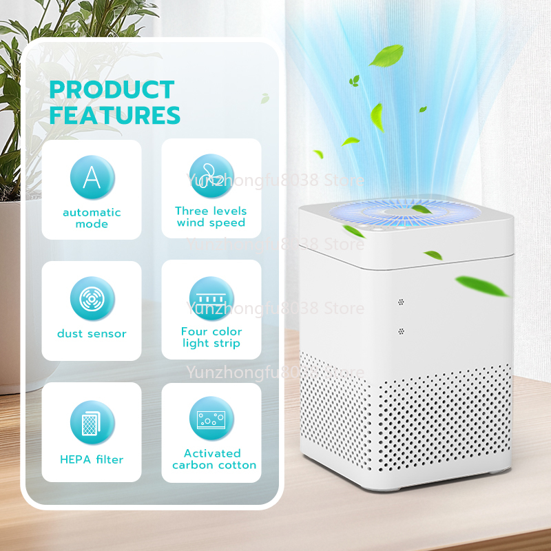 Portable Home Smart Air Purifi - Smart Home Office 评论和价格
