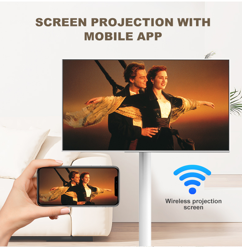 21.5 Inch LED White Battery-Po - Smart Home Tv 评论和价格