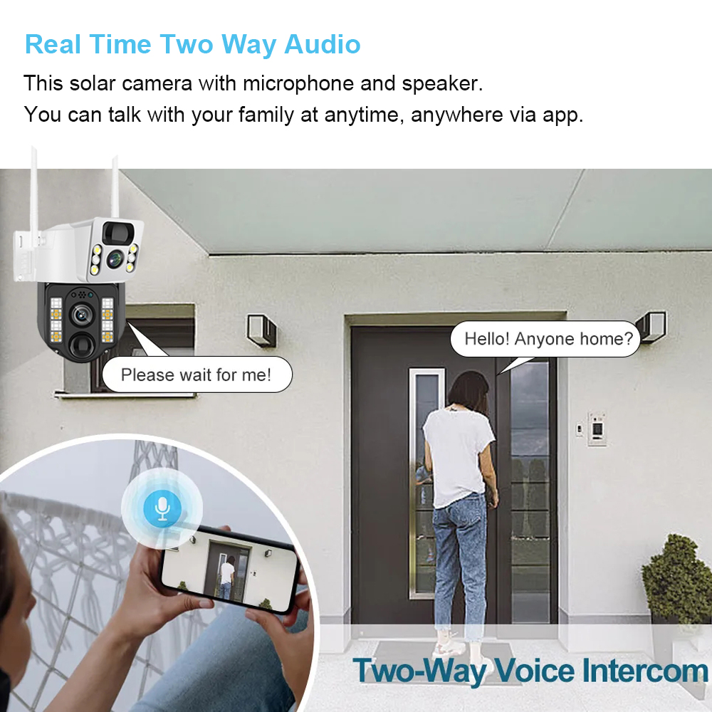 WiFi/4G Solar Camera IP CCTV S - Smart Home For Windows 评论和价格
