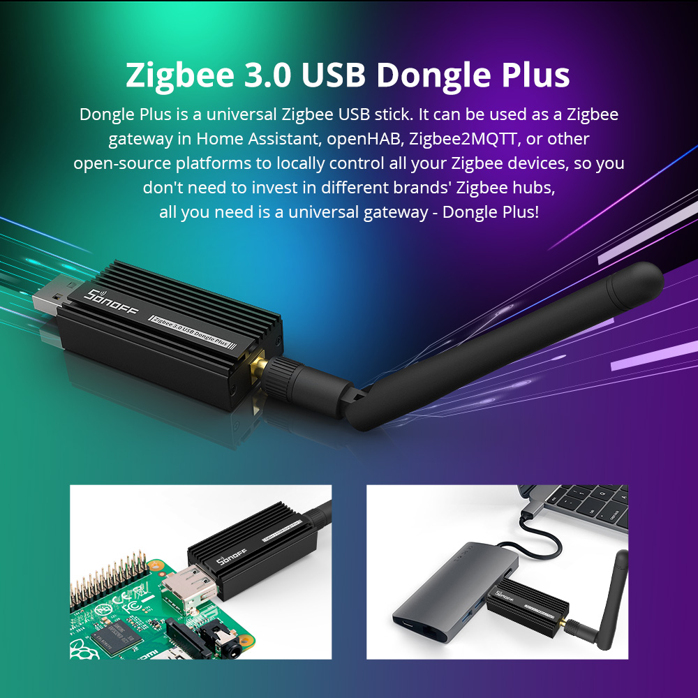 SONOFF Zigbee 3.0 USB Dongle P - Smart Home Gira 评论和价格