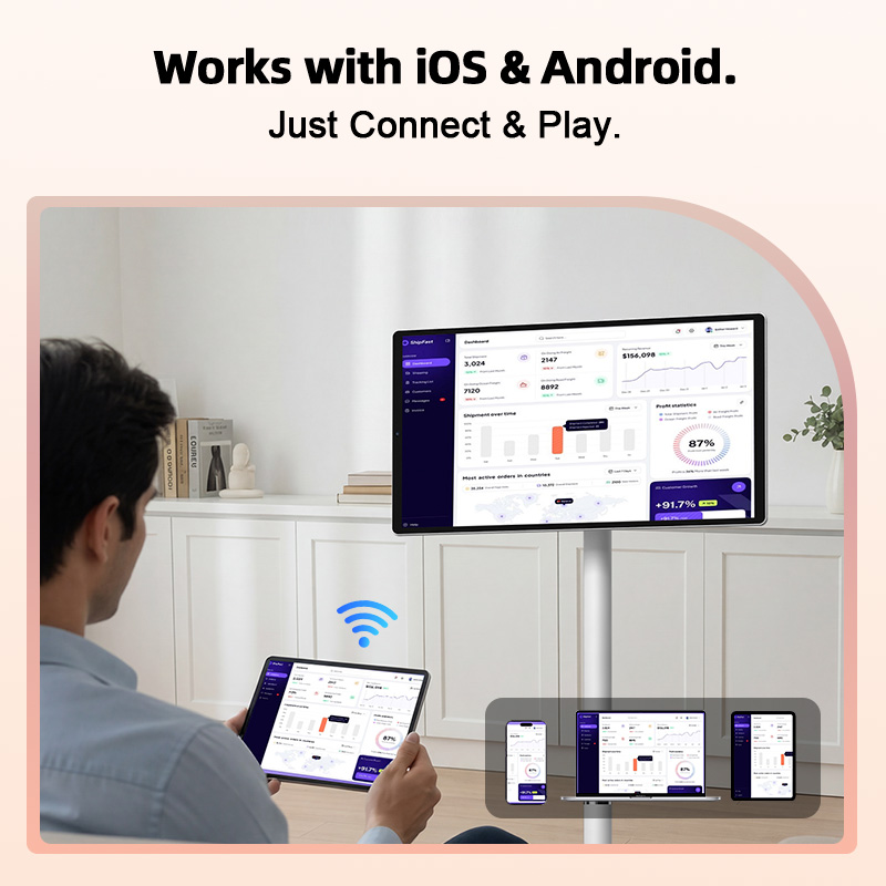 21.5 Inch IPS Android TV Telev - Smart Home Tv 评论和价格