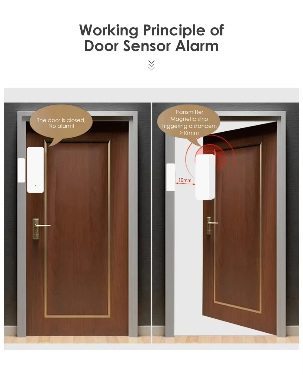 Tuya Zigbee/WiFi Magnetic Door - Door Window Sensor 评论和价格