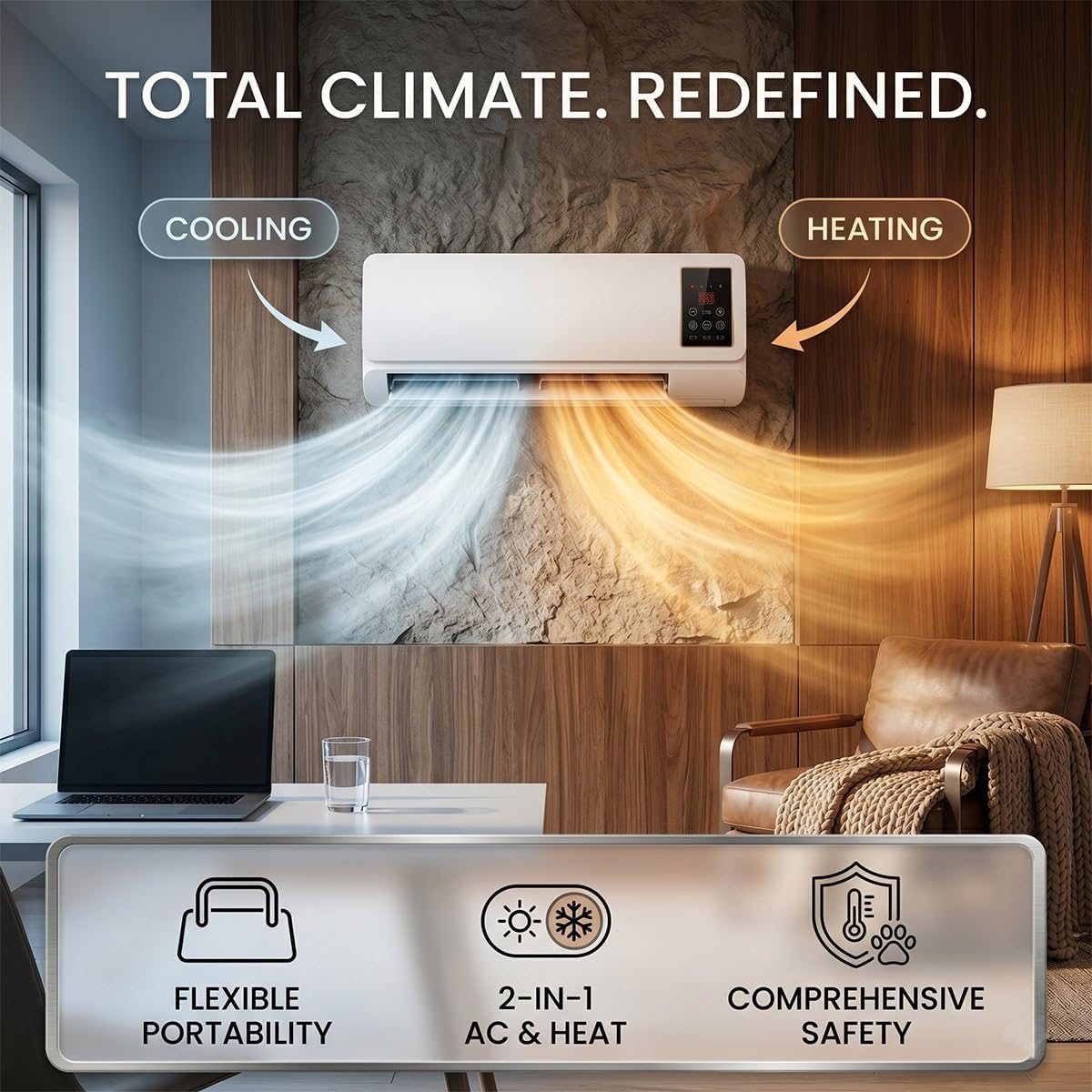 Wall Mounted Air Conditioner F - Smart Bathroom Fan 评论和价格