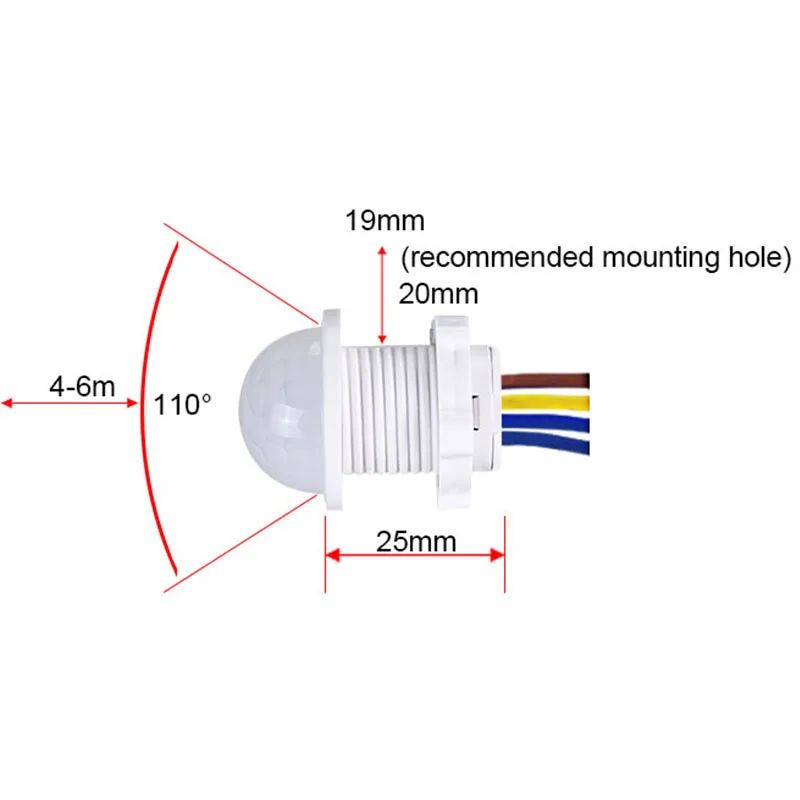 PIR Motion Sensor Detector Sma - Smart Home Furniture 评论和价格