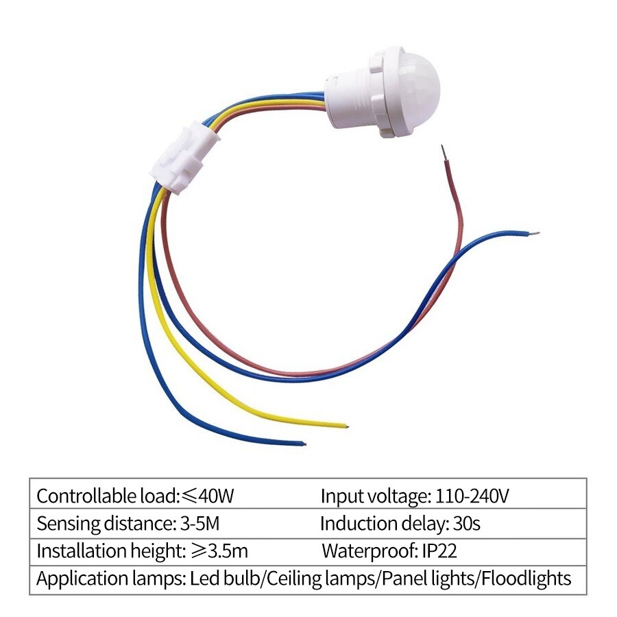PIR Motion Sensor Detector Sma - Smart Home Furniture 评论和价格